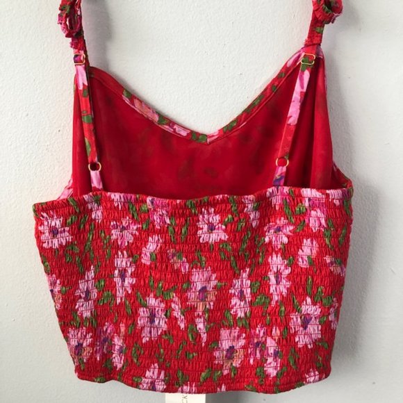 LoveShackFancy Finelli Bralette‎ in Mambo Red Sz L - NWT - Picture 4 of 10